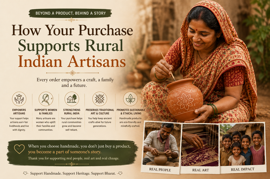 How Your Purchase Supports Rural Indian Artisans